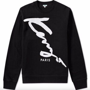 Kenzo Script Paris Crew Sweatshirt